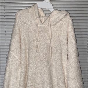 Fuzzy Oversized Plus Hoodie